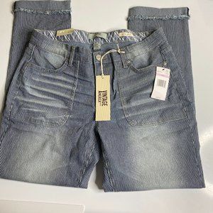 Vintage America Railroad Stripe Jean Size 6/28